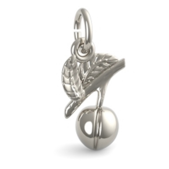 Sterling peach pendant - Picture 2 of 6